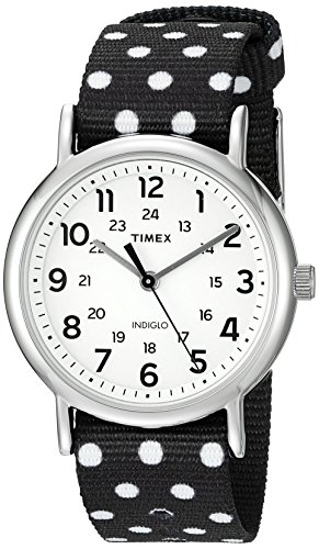 Timex TW2P86600 Weekender Montre réversible en nylon Timex TW2P86600 Weekender Montre réversible en nylon