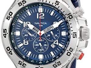 Nautica Montre à quartz en silicone pour