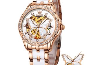 OLEVS Montre automatique élégante pour femme