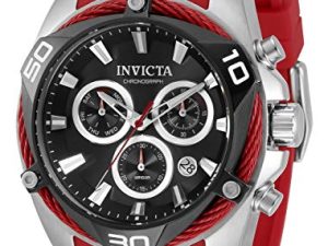 Invicta Bolt Chronographe Quartz Cadran Noir Montre