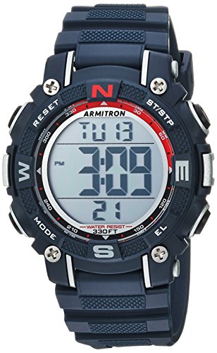Armitron Sport Montre chronographe numérique unisexe avec Armitron Sport Montre chronographe numérique unisexe avec